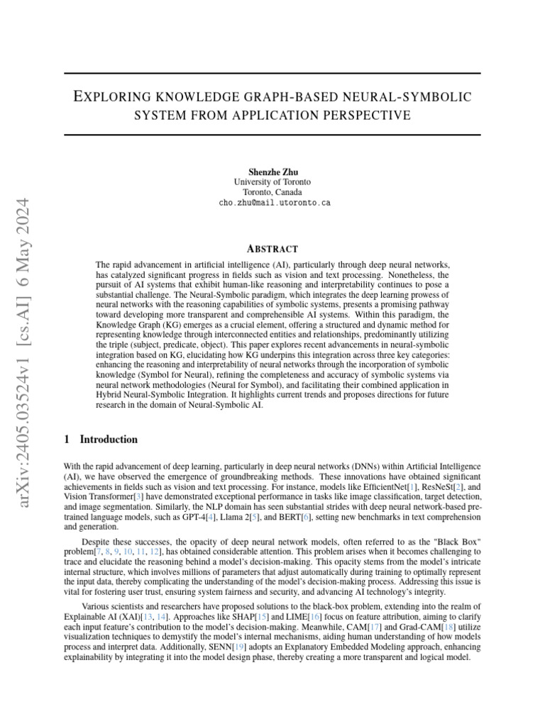 Knowledge Graph in Neural-Symbolic AI | PDF | Artificial Intelligence ...
