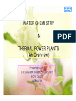 Water Chemistry In Thermal Power Plants-1