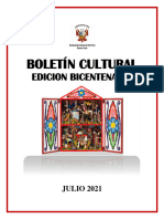 Cny. Boletin Cultural - 2021.07 Edicion Fiestas Patrias