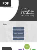CT4023 Sem 1 WK 9 Testing FV