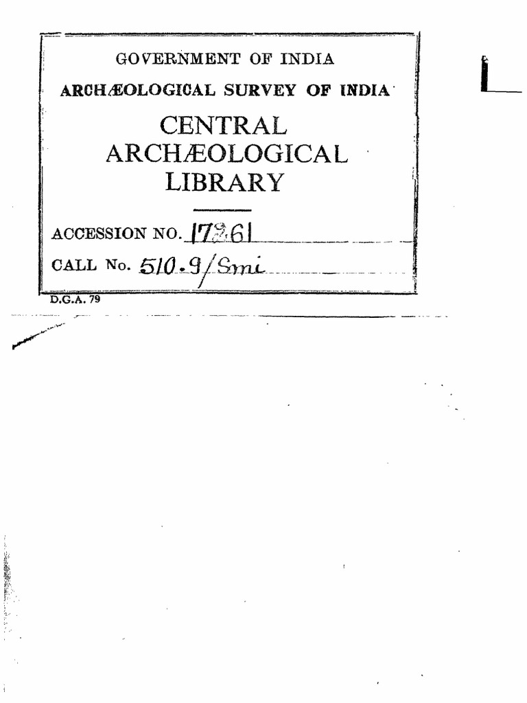 Smith History of Mathematics Vol1 1923 | PDF