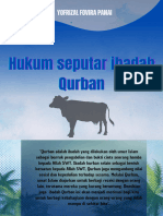 Hukum Seputar Ibadah Qurban