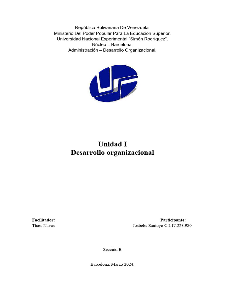 Desarrollo Organizacional en Empresas | PDF | Business | Planificación