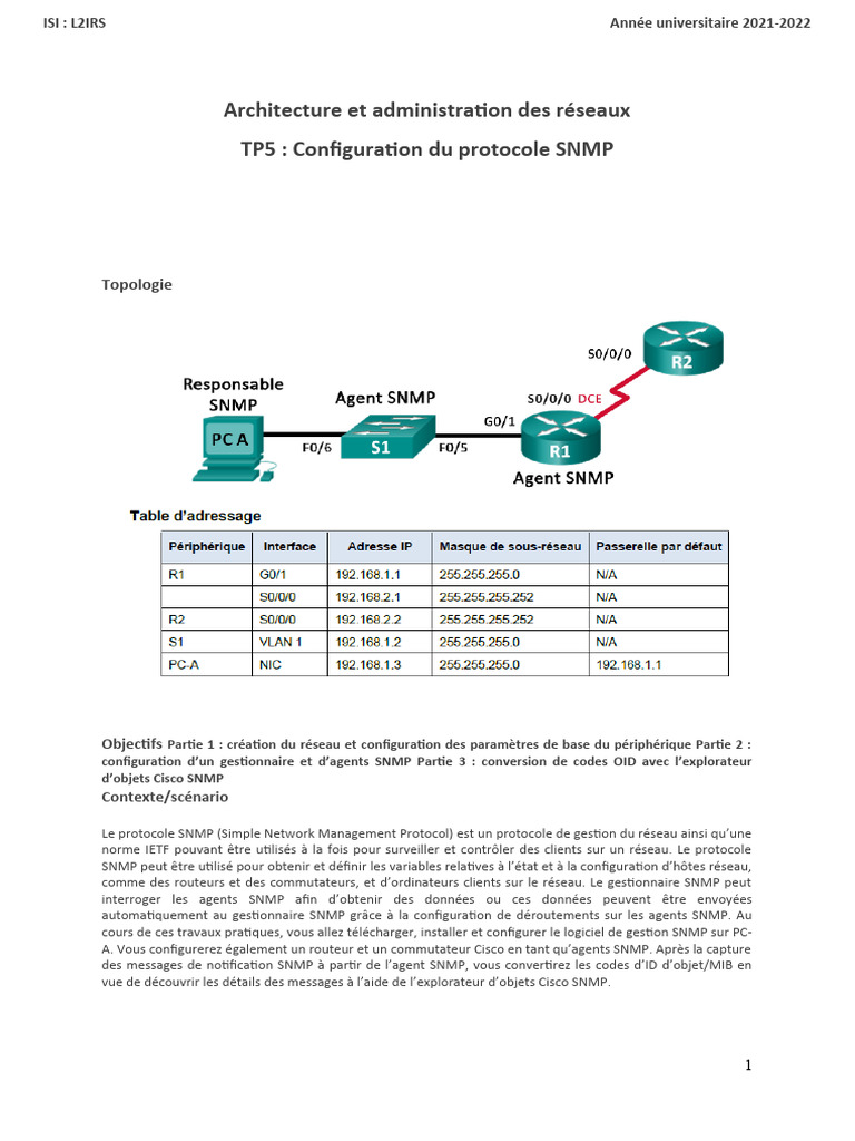 Configuration SNMP sur Windows 7 | PDF | Windows Vista | Windows 7