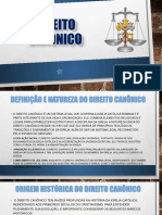 Direito Canônico Slide