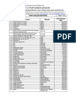 Tarif Harga Analisa Material rev 01