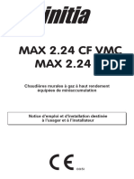 Baxi INITIA MAX 2.24 CF VMC Notice D'emploi