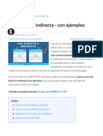 Las Cita Textuales DIRECTA e INDIRECTA