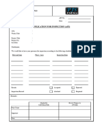 SOP-CONS-PJSE-017b Application For Inspection (AFI)