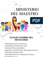 El Ministerio Del Maestro