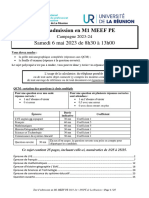 Sujet Test Admission m1 Meef Pe-2023!05!06