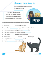 t2 e 114 Homophones to Two Too Activity Sheet Ver 1