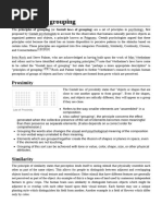 Principles of Grouping