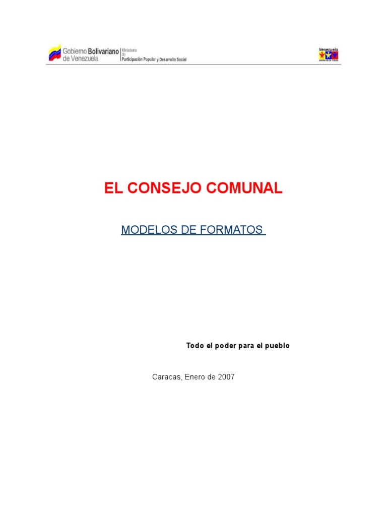 Libro CC Formatos