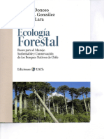 Fore Al. Ecología. Claudio Donoso Mauro E. González Antonio Lara Editores