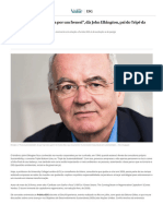 “Mercado financeiro passa por um frenesi”, diz John Elkington, pai do Tripé da Sustentabilidade _ ESG _ Valor Econômico