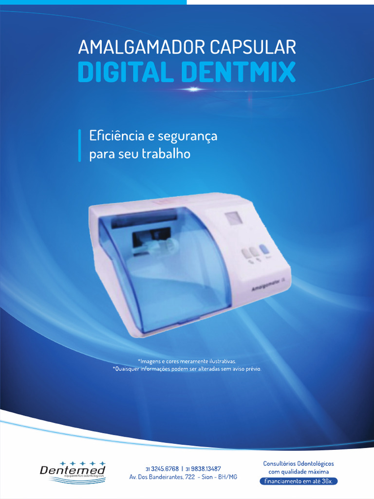 Folder Dentemed Amalgamador Dentmix | PDF