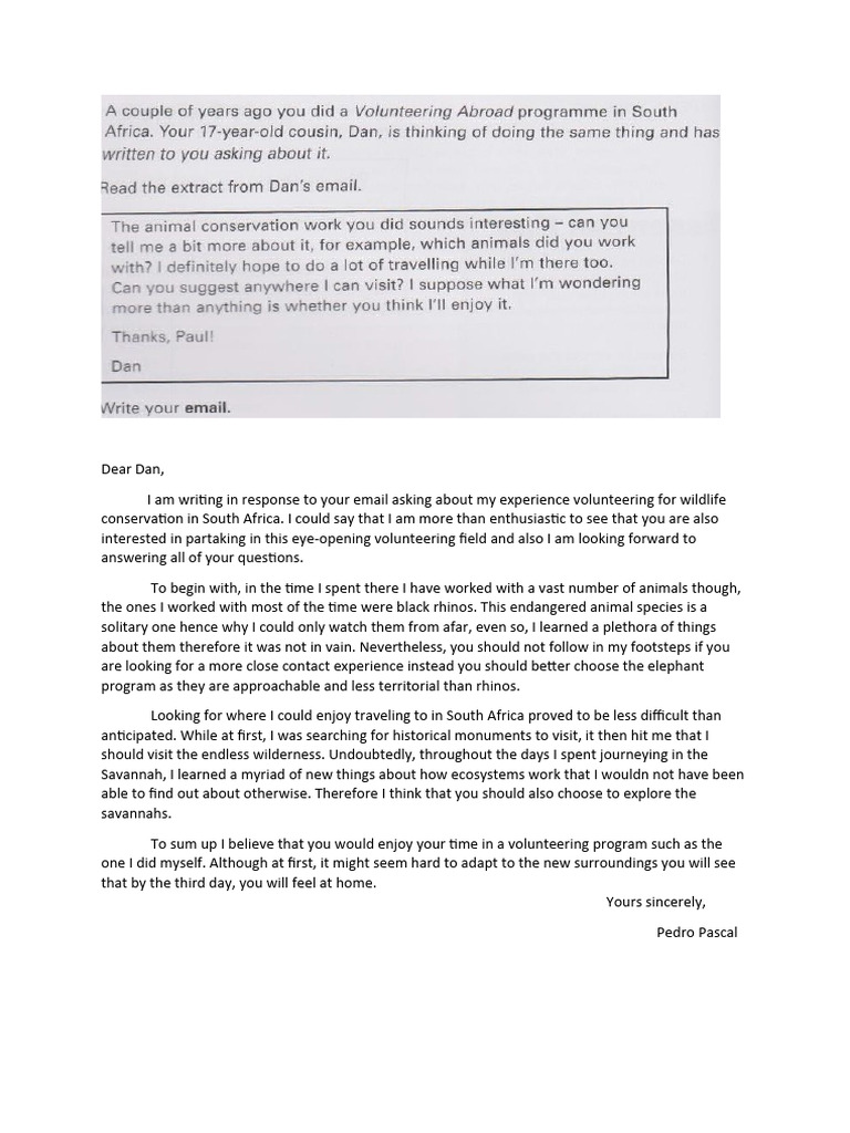 Test 2 Writing+ | PDF | Cooking, Food & Wine | Language Arts & Discipline