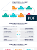 Leadership Principles Infographic Presentation Red Variant