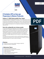 Endeavor 6-10kVA-Product Datasheet - Spanish