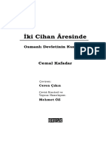 1-Cemal Kafadar - İki Cihan Âresinde 45-96