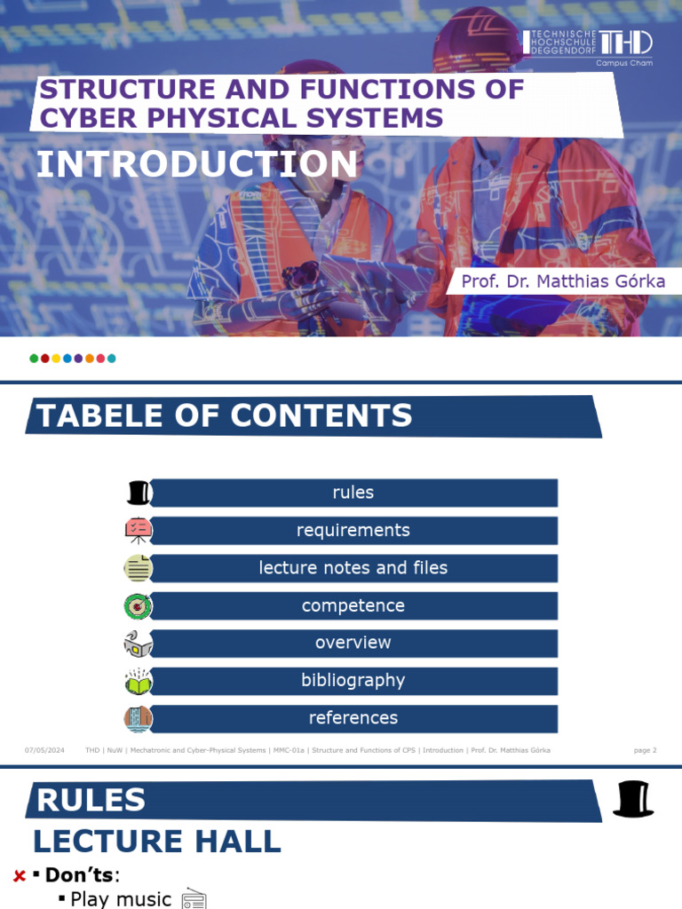 MMC-01b Structure and Functions of CPS 050 Introduction 240220 | PDF ...