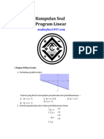 Soal Program Linier