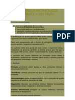 Distúrbios metabólicos na gestação: acetonemia e hipocalcemia