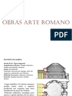 ARTE ROMANO Esquemas Obras