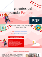 Elementos Del Estado Peruano