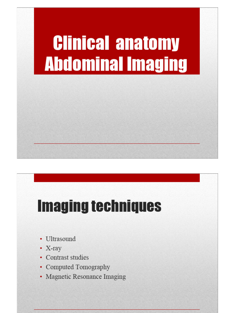 Radiology Abdominal Imaging (2016) | PDF