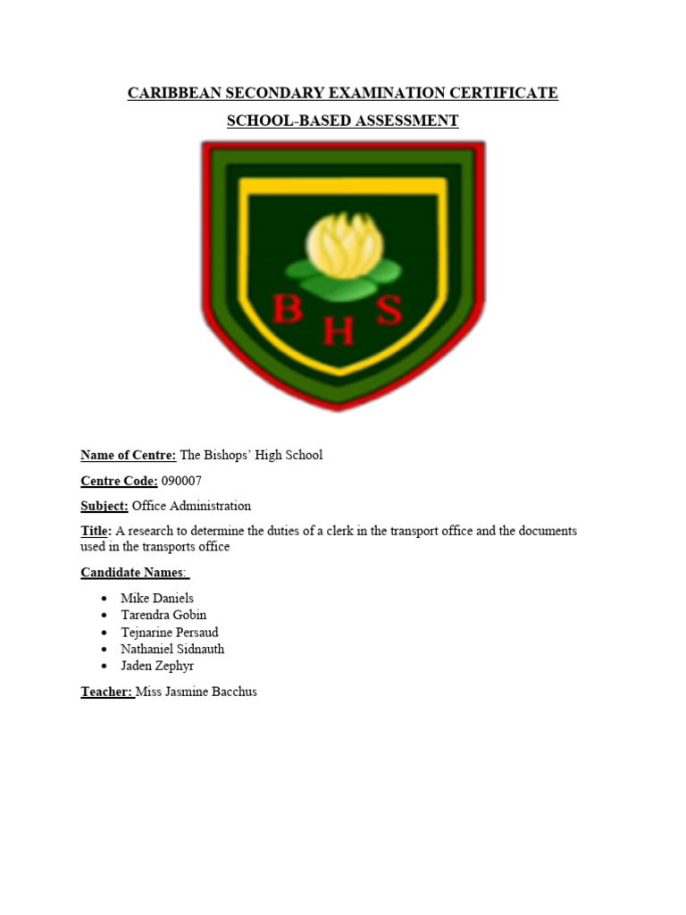 Office Admin SBA | PDF | Logistics | Employment