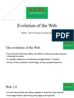 Lecture 3 Evolution of The Web