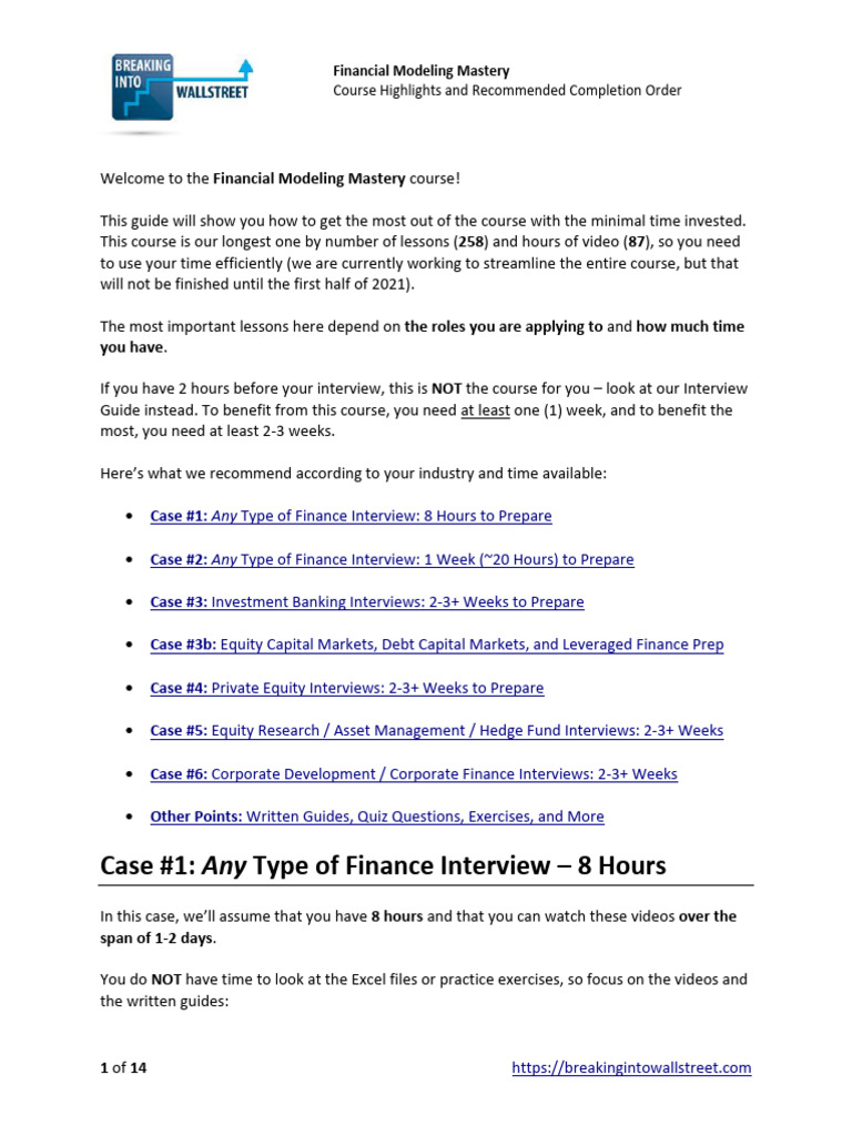 M&A Modeling and Financial Prep Guide | PDF | Valuation (Finance ...
