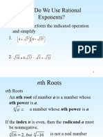 Rational Exponents