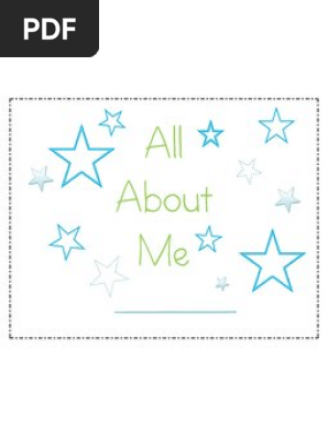 All About Me Book