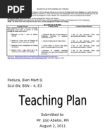 Download Teaching Plan for Diarrhea by Sheila Nones SN73023498 doc pdf