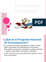 Programa Nacional de Inmunización