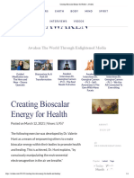 Creating Bioscalar Energy For Health - Awaken