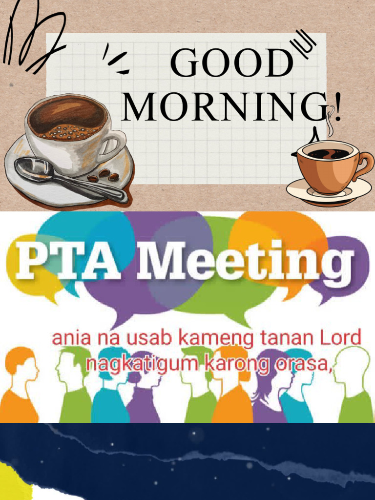 End of School Year PTA Meeting 2024 | PDF | Clothing | Dress Codes