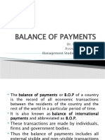 Balance of Payments