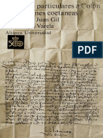 Cartas de particulares a Colón y relaciones coetáneas -- Columbus, Christopher; Gil, Juan; Varela, Consuelo -- 1984 -- Madrid- Alianza Editorial