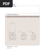 Alfa Laval LKB Butterfly Valve Manual | PDF | Valve | Screw