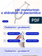 Sistemi Për Monitorimin e Shëndetit Të Pacientëve - Prezantimi