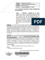 Caso #76-2024 12 ° Fiscalia Penal Callao - Dora Chumbe