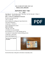 Hợp Đồng Thực Tập Training Free Không Rằng Buộc