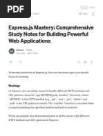 Express.js Mastery_ Comprehensive Study Notes for Building Powerful Web Applications _ by Marazzo _ Medium