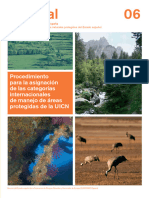 Atauri Et Al. (2008) - Libro - ESP - Procedimiento Para La Asignación de Las Categorías Internacionales de Manejo de Áreas Protegidas UICN