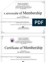 [SGC] Membership Certificate Template