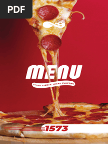 Pizza Nini Menu